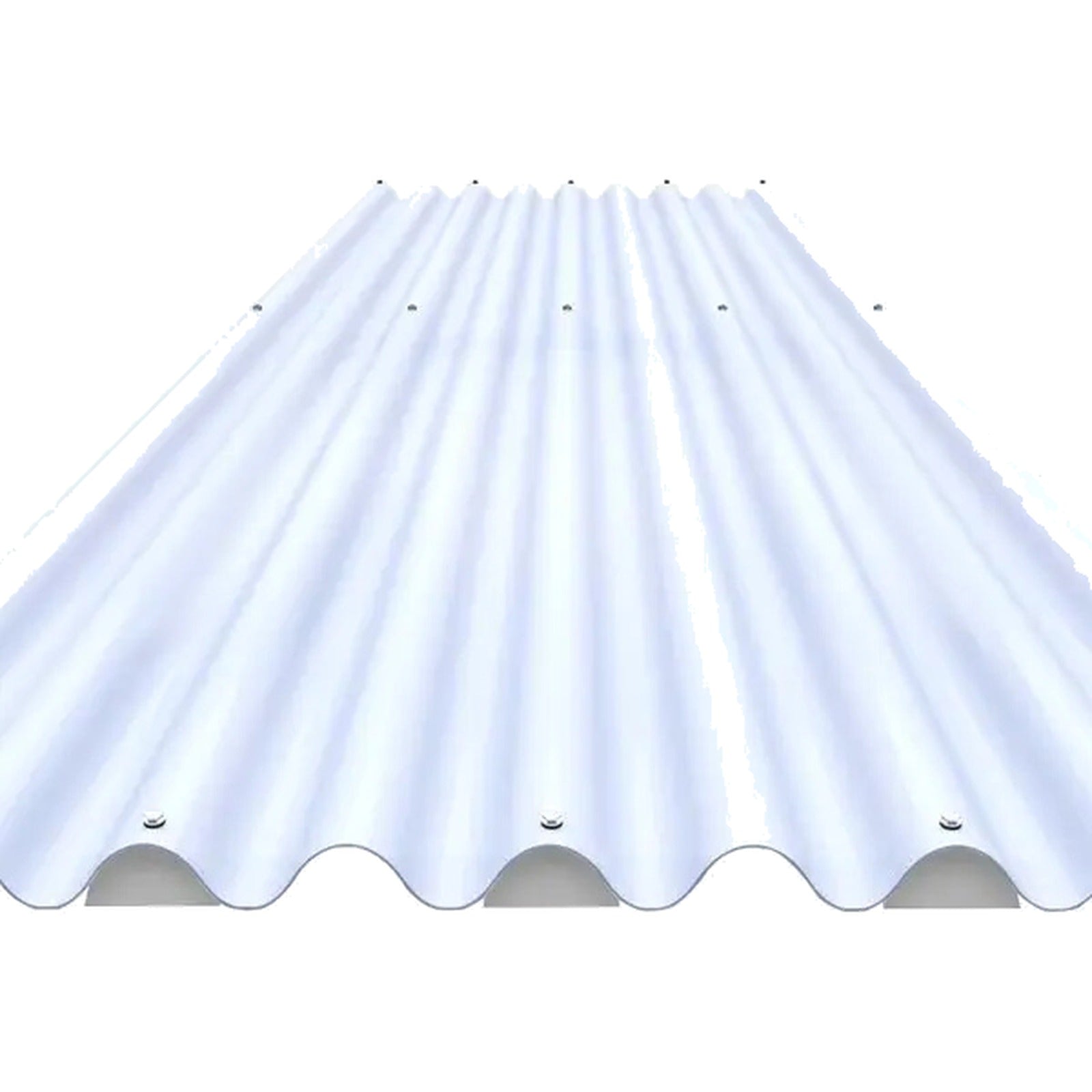 Telha de Polipropileno Ondulada Onda 177 110x305cm 1,2mm